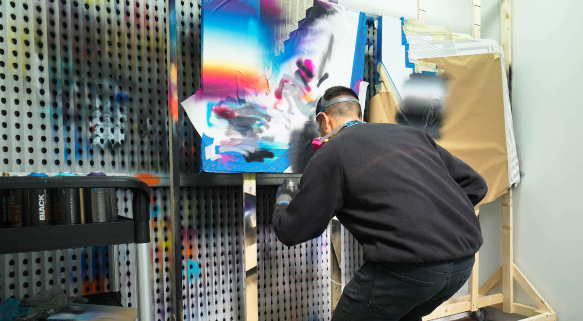 Avant Arte reunites with artist Felipe Pantone for a new collaboration launching at ComplexCon!!