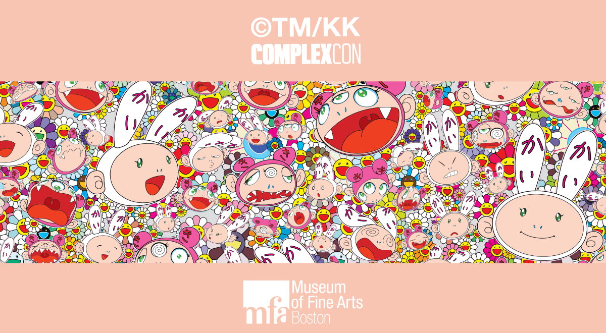 “Takashi Murakami: Lineage of Eccentrics” Exhibition at the MFA Boston and our exclusive collaboration drops!