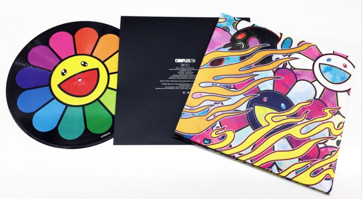 12on12’s Limited Edition ComplexCon 'Vinylwork' featuring Art by Takashi Murakami” & music by Kid Cudi, 21 Savage, and More