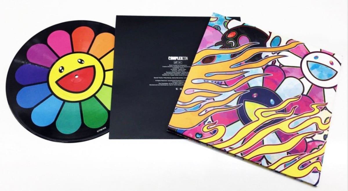 12on12’s Limited Edition ComplexCon 'Vinylwork' featuring Art by Takashi Murakami” & music by Kid Cudi, 21 Savage, and More