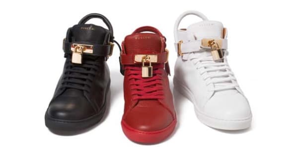 buscemi leather slippers