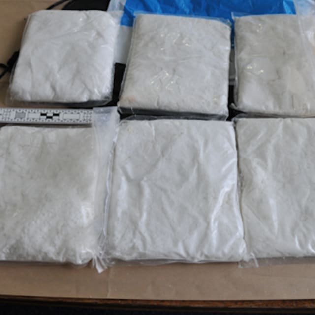 Two Men With 136 Pounds of Cocaine on Them Were Arrested