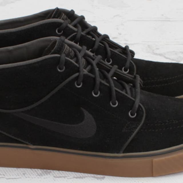 nike sb janoski black and gum