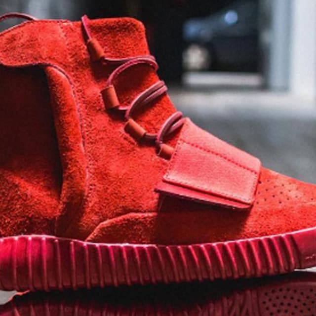 yeezy 750 red
