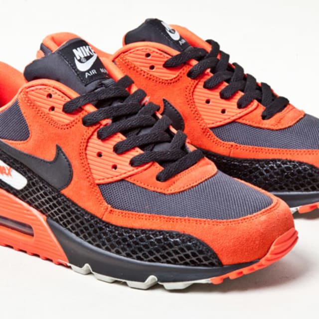 Nike air max 90 orange schwarz