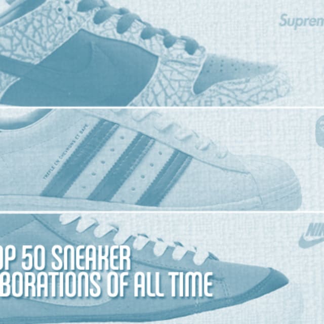 best sneaker collaborations of all time
