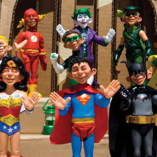MAD Magazine Superhero Action Figures Complex