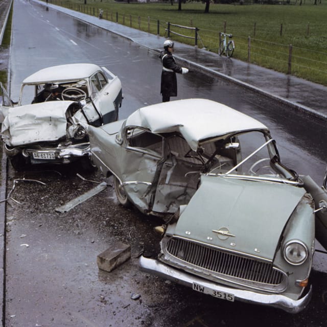 Arnold Odermatt's Car Crash Photos Are Both Awesome and Awful Complex