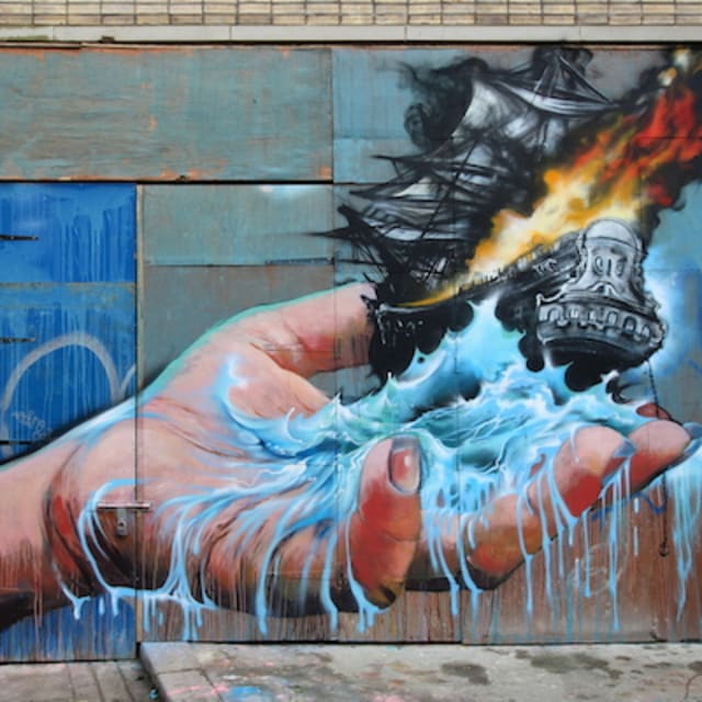 The Incredible Murals of Argentine Street Artist Martin Ron Complex