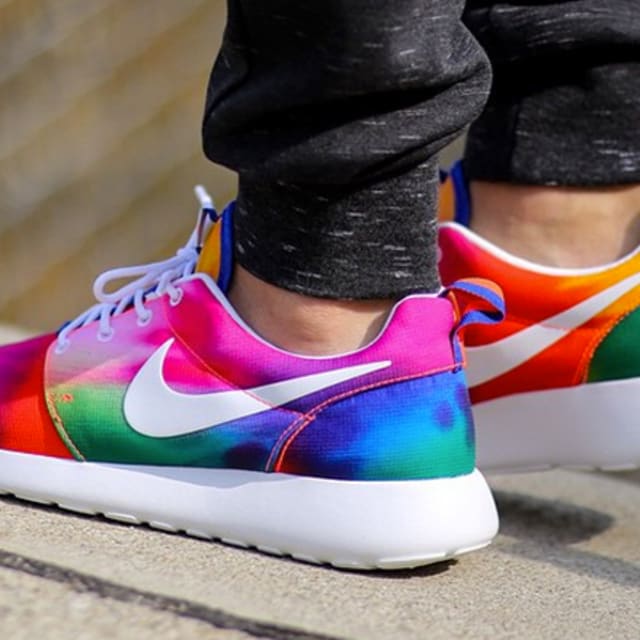 tie dye nike pants