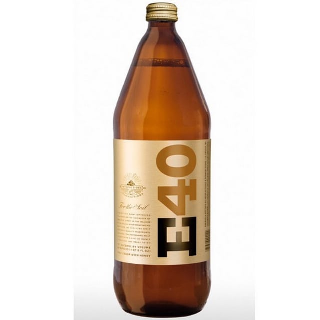 E40 Has His Own Malt Liquor Brand Complex