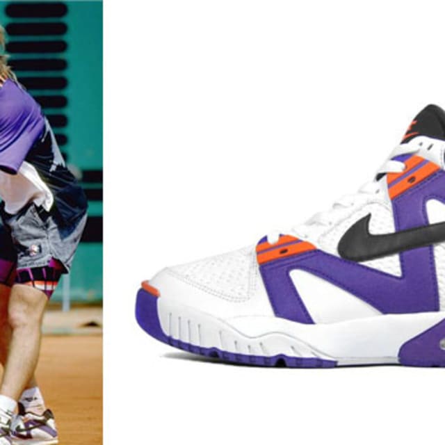 andre agassi sneaker history