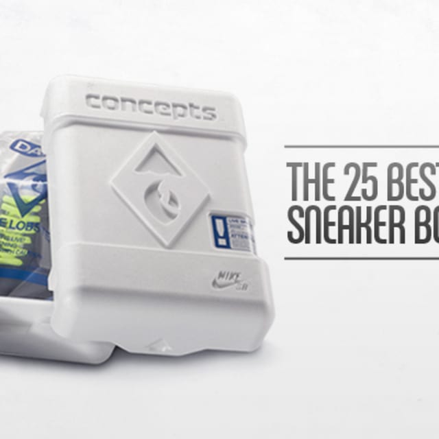 The 25 Best Sneaker Boxes Complex