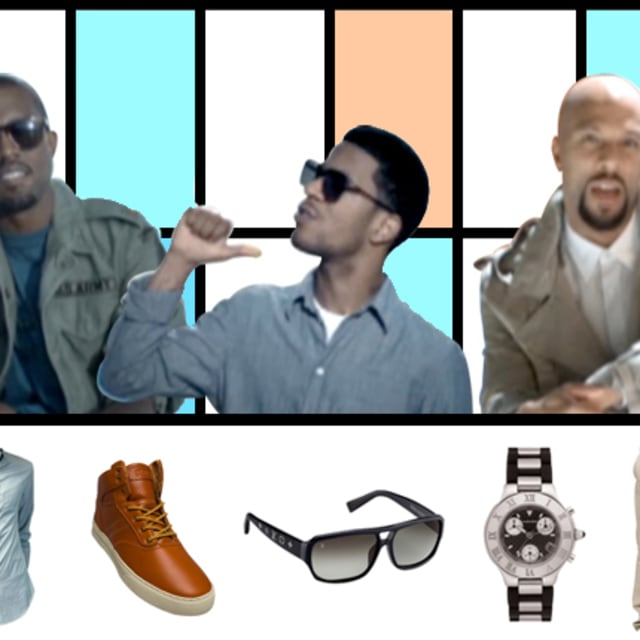 How to Dress Like Kid Cudi, Kanye & Common In The "Make Her Say" Video