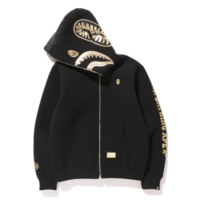 bape premium summer bag lightweight windbreaker jacket black
