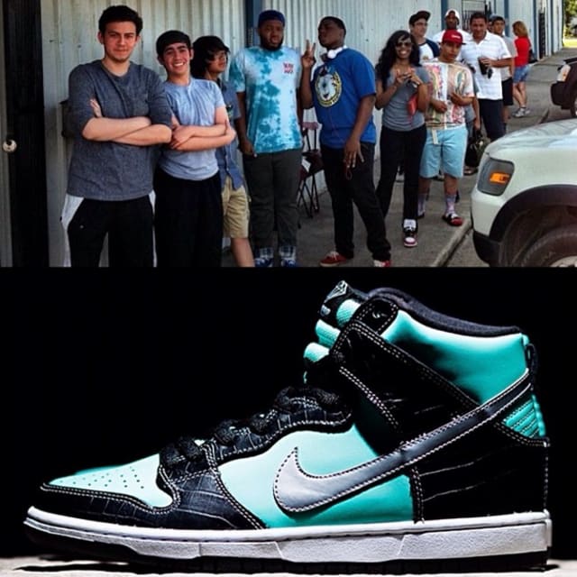 nike dunk tiffany 2021