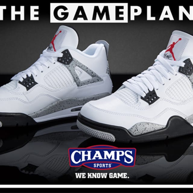 The Jordan OG Cement Pack From Champs Sports' the Game