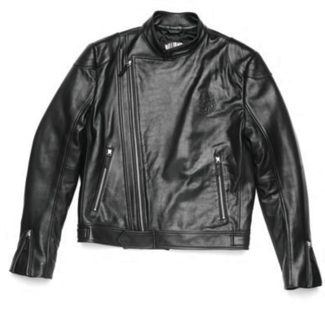 Here's the Custom Leather BBC Wolfman Motorcycle Jacket Pharrell Rocked ...