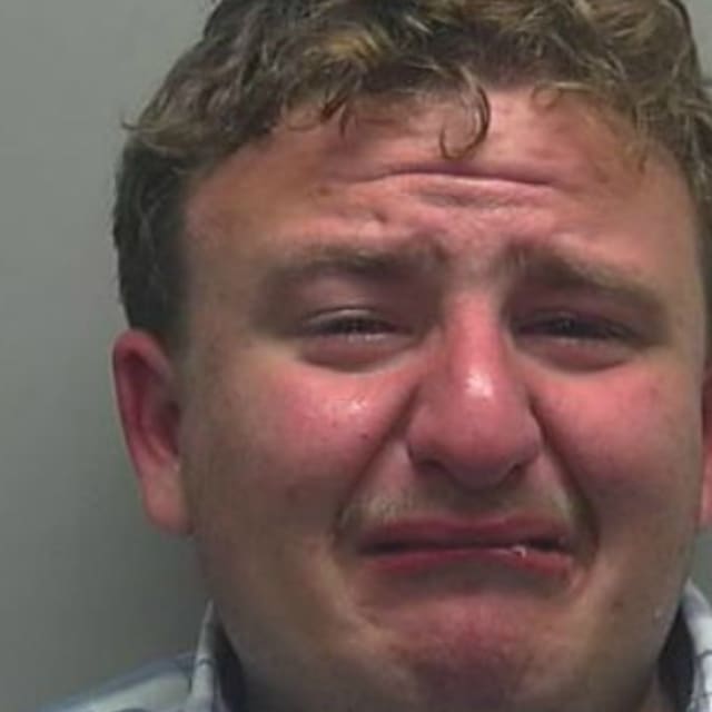 Man Sobs Uncontrollably in Mugshot After Being Arrested for Attempted
