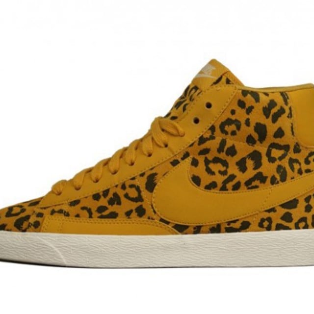 nike cheetah print blazers