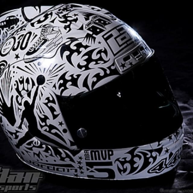 Jordan Motorsports 20th Anniversary Custom Motorcycle Helmet | Complex