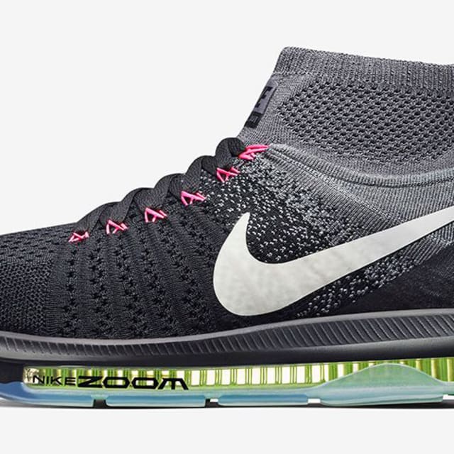 nike zoom all out flyknit grey