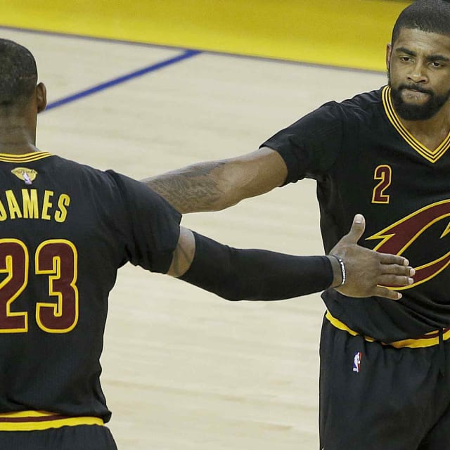 LeBron James, Kyrie Irving Are First Teammates to Score 40 Points in