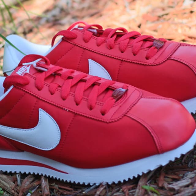 all red cortez nikes