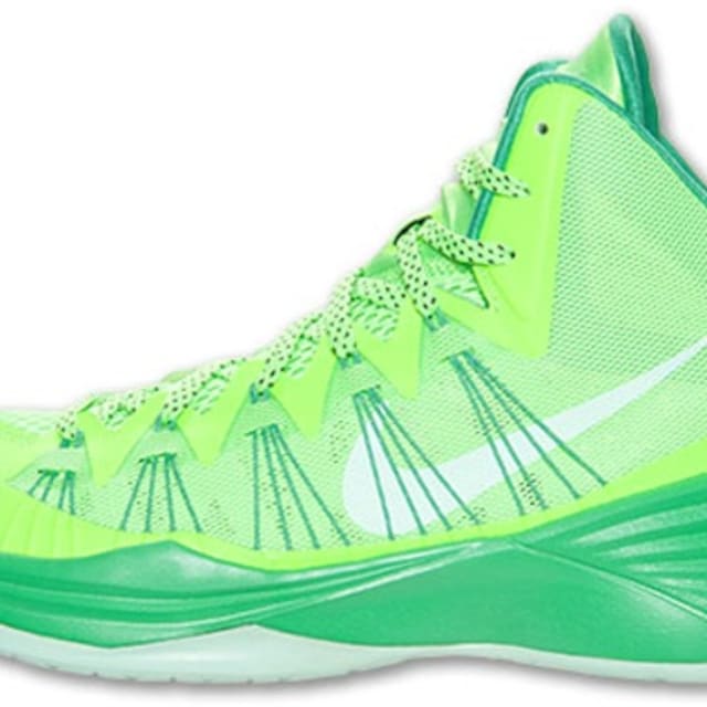 lime green hyperdunks