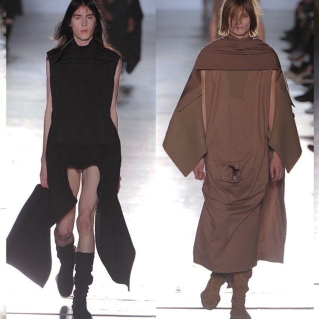 Rick Owens Latest Fashion Show Included Full-Frontal Male 