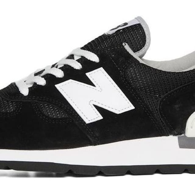 new balance 990 black leather
