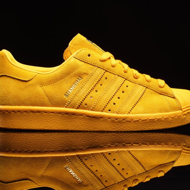 superstar 80s mens yellow