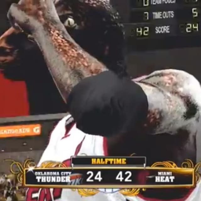 Chris Bosh Was Turned Into a Dinosaur in This "NBA 2K13 ...