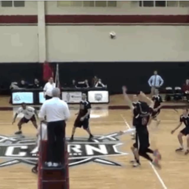 Collegiate Volleyball Player May Have a Broken Face Thanks to This