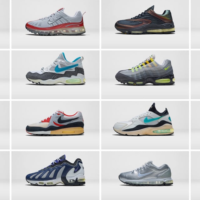 air max through the years