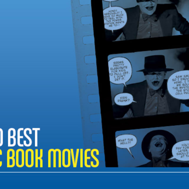 The 50 best comic book movies complex
