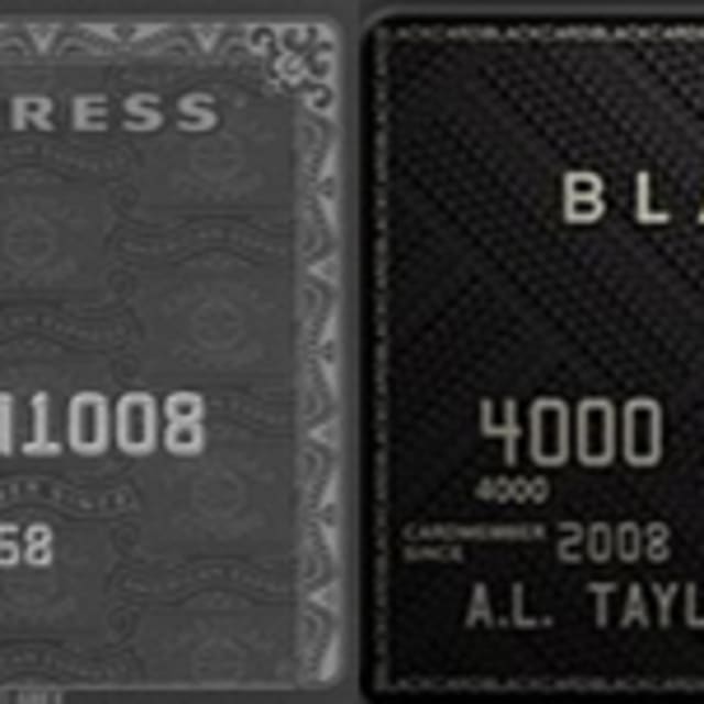 Black Card Showdown American Express vs. VISA Complex