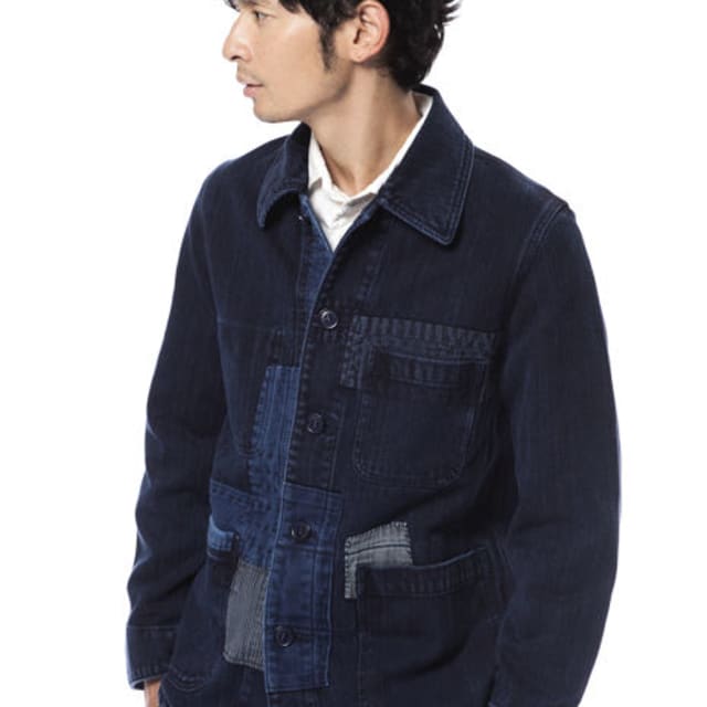 Blue Blue Japan's New PureIndigo Sashiko Patch Jacket Stands Out From ...