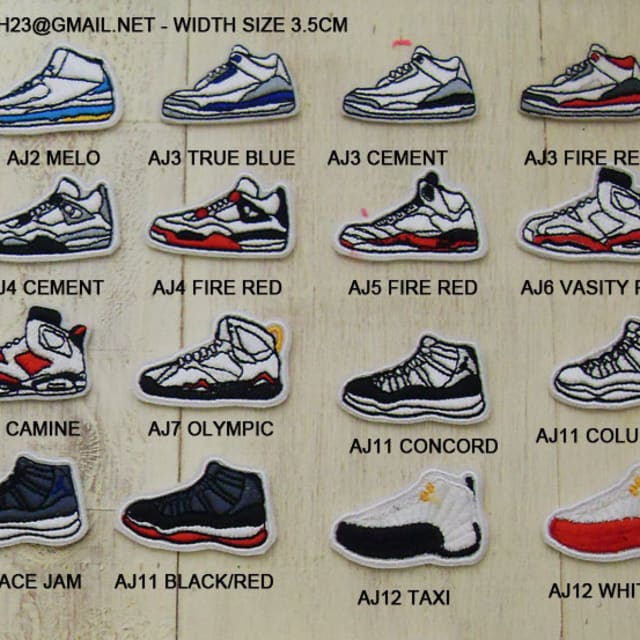 Mystery Brand Releases A Collection of Air Jordan Retro Patches | Complex