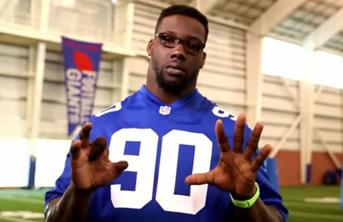 Jason PierrePaul Shows Off Mangled Hand in Fireworks PSA