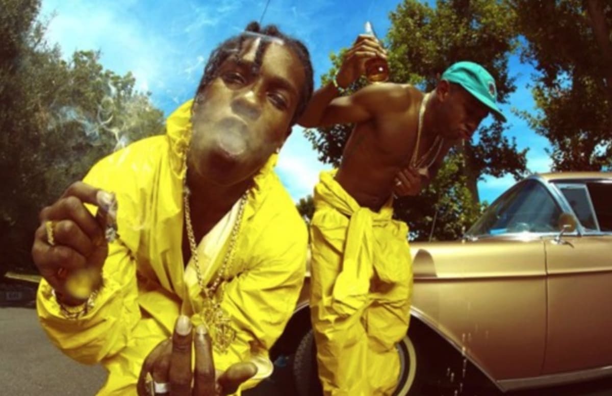 Here's a Crazy A$AP Rocky and Tyler, the Creator Freestyle From the Golf Media App ...