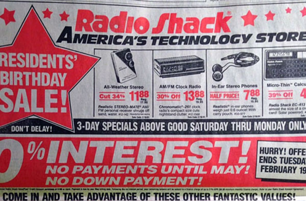 This Radio Shack Ad From 1991 Shows Just How Powerful Your iPhone Is