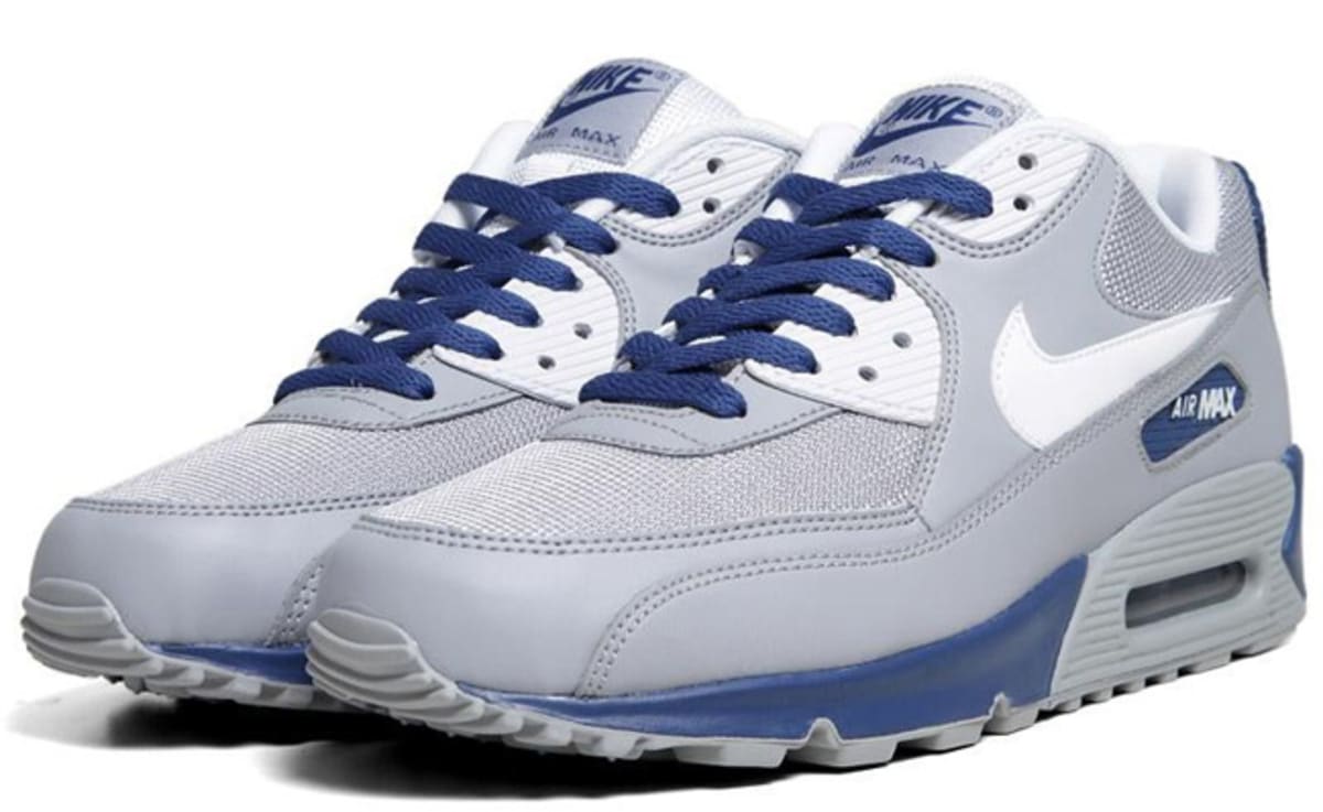 Nike Air Max 90 Essential "Wolf Grey/Dark Royal Blue" Complex