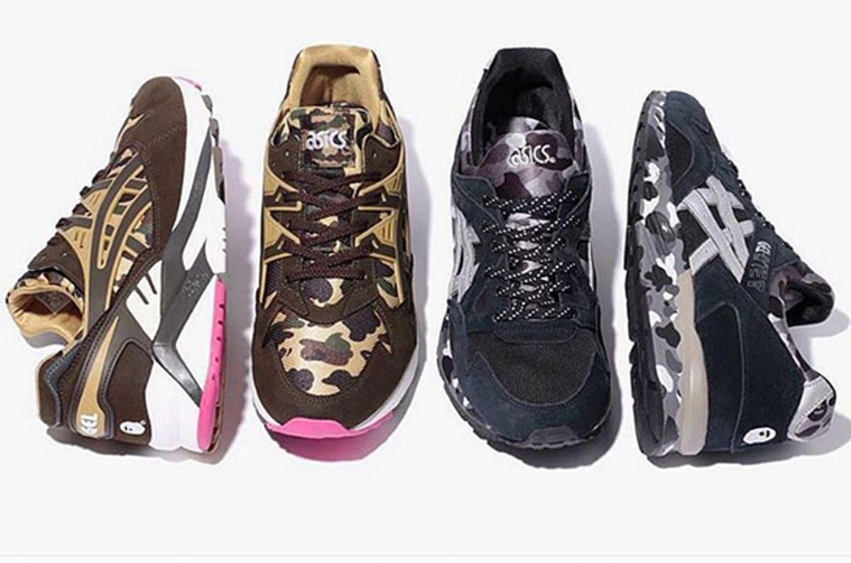 bape x asics tiger collection bape x asics tiger collection