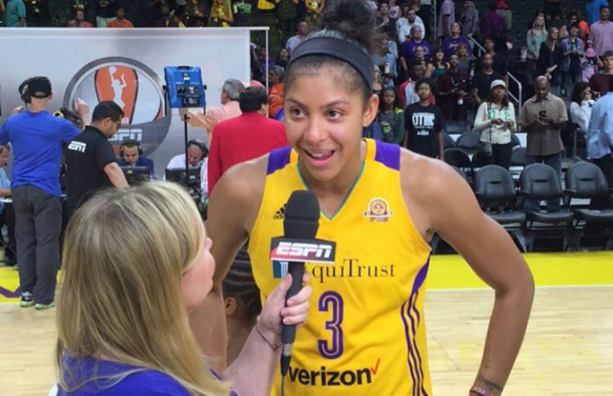 Watch Candace Parker Give a Very Emotional Post-Game Interview About ...