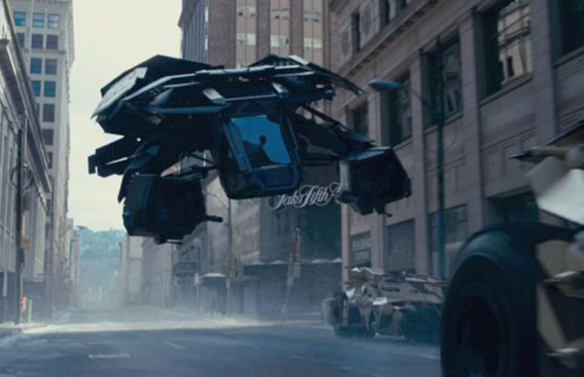 "The Batplane" from "The Dark Knight Rises" Is Based on ...