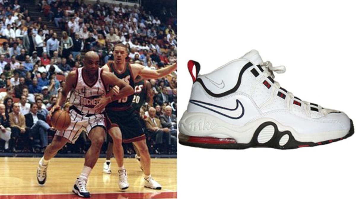 Today in Performance Sneaker History Charles Barkley Wears the Nike