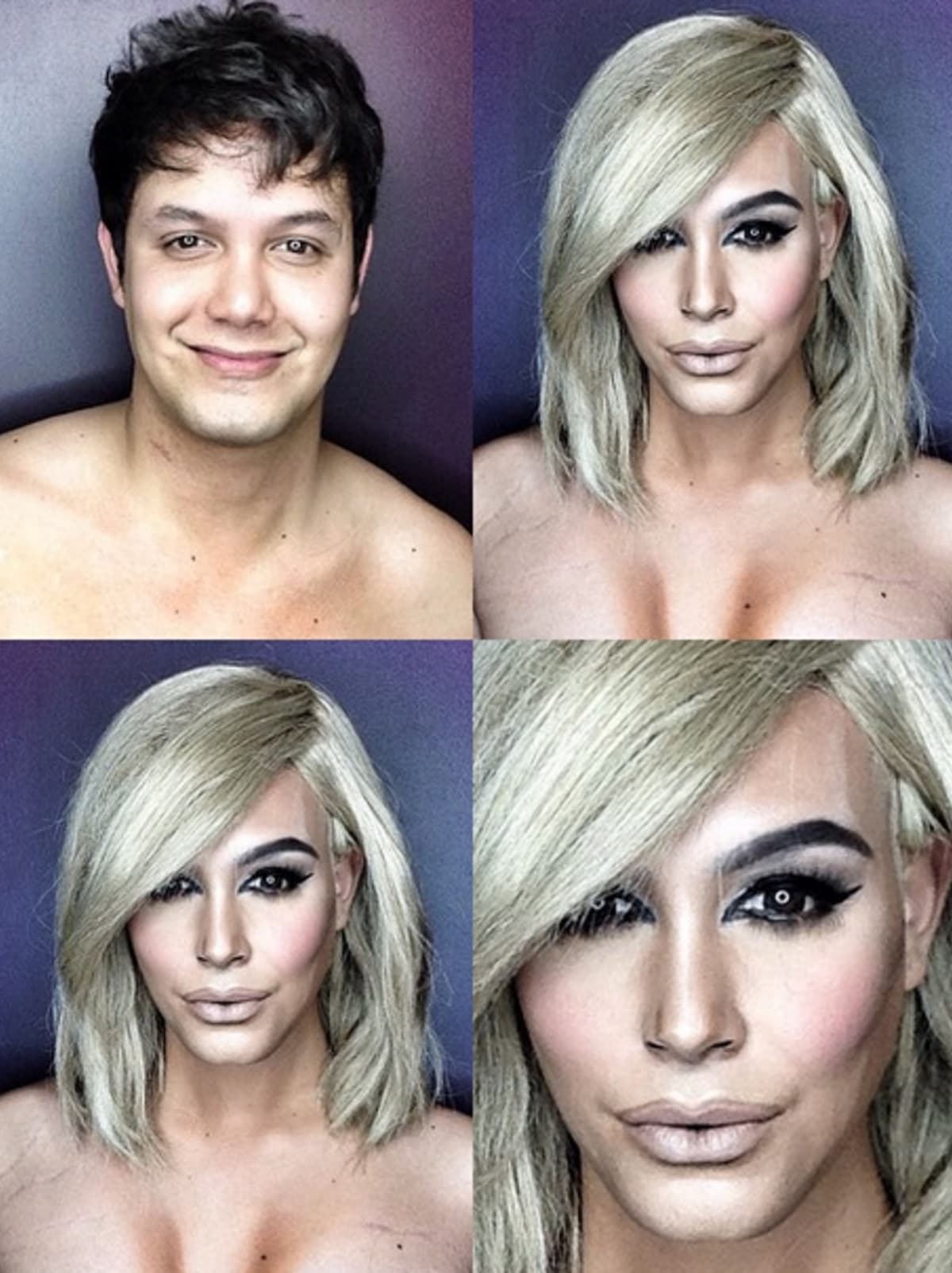 Male Makeup Artist Can Turn Himself Into Kim Kardashian Beyonc