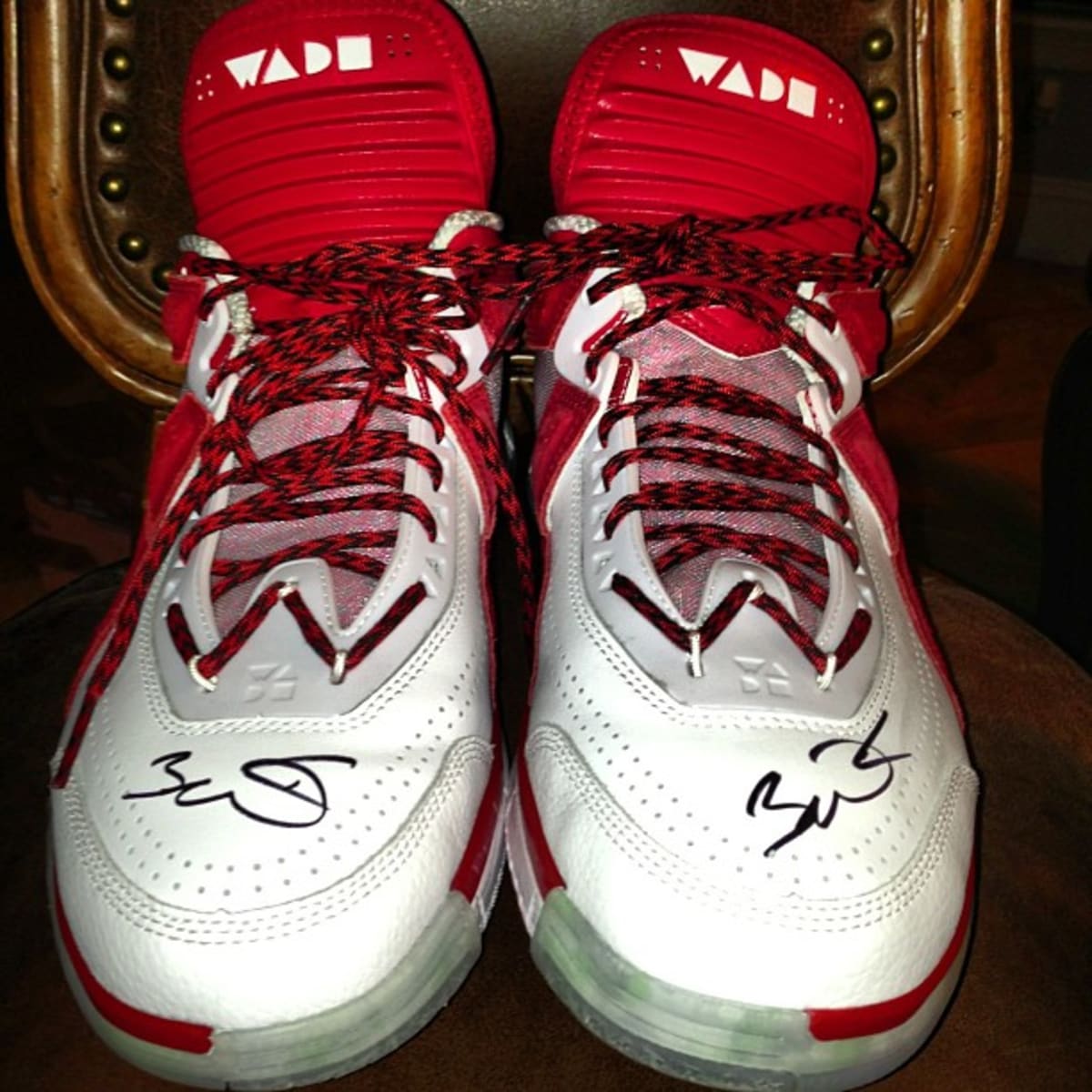Rick Ross Flaunts Sneakers Signed by Dwyane Wade Complex