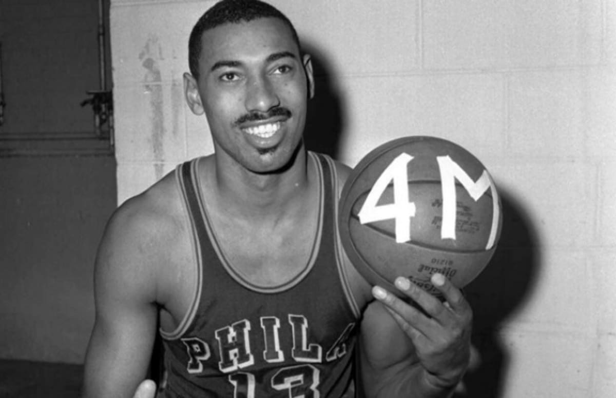 Wilt Chamberlain Is the First NBA Player to Make an Appearance on a